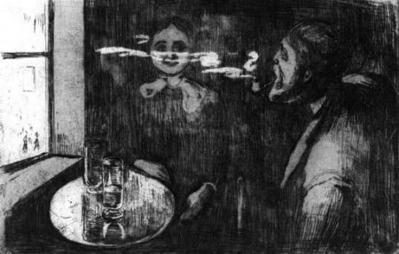 Tete-a-tete / Plauderstunde (Schiefler 12; Woll 9)-1895 Tete-a-tete / Plauderstunde (Schiefler 12; Woll 9)-1895