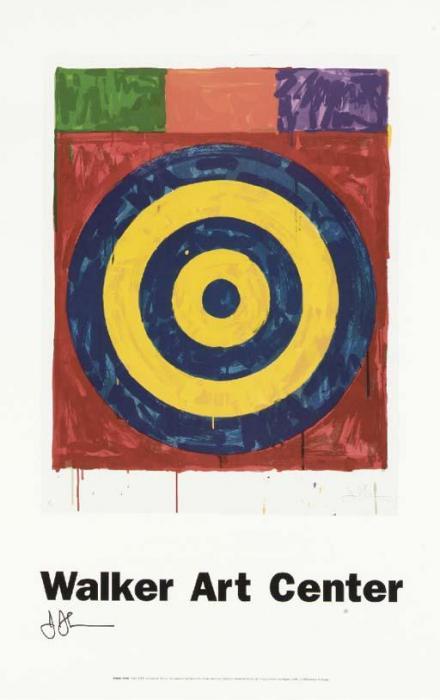 Walker Art Center Posters-(i) Merce Cunningham; (ii) Target; (iii) Flags I-1990 Walker Art Center Posters-(i) Merce Cunningham; (ii) Target; (iii) Flags I-1990
