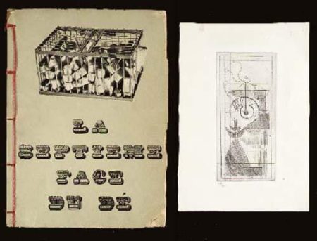 Coffee Mill (Schwarz 398; and 444); La Septieme Face du dee: Poemes-Decoupages-1947 Coffee Mill (Schwarz 398; and 444); La Septieme Face du dee: Poemes-Decoupages-1947