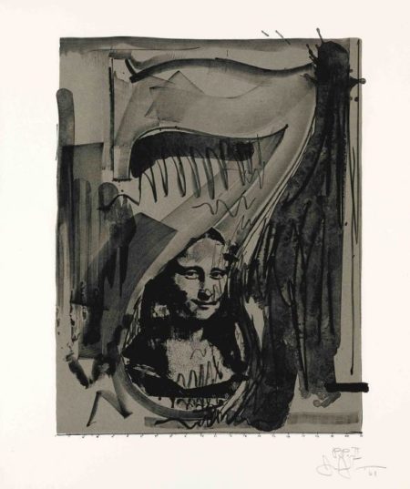 Figure 7, from Black Numeral Series (ULAE 51)-1968 Figure 7, from Black Numeral Series (ULAE 51)-1968