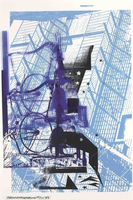 Robert Rauschenberg - Prime Pump (From ROCI USA (Wax Fire Works))-1993 Robert Rauschenberg - Prime Pump (From ROCI USA (Wax Fire Works))-1993