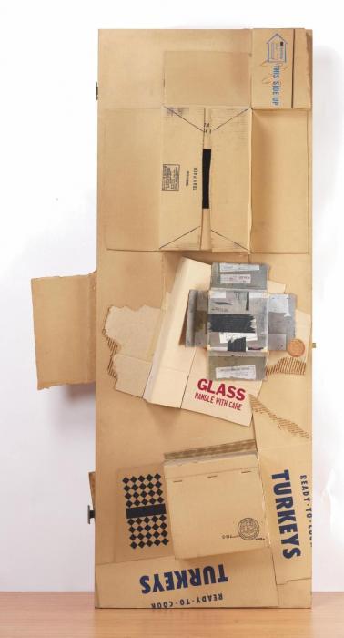 Robert Rauschenberg - Cardbird Doo (From Cardbird Series)-1971 Robert Rauschenberg - Cardbird Doo (From Cardbird Series)-1971