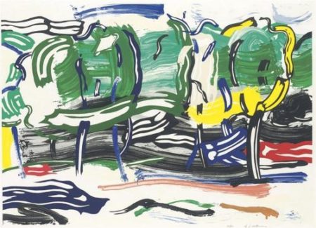 Road before the forest, from Landscape series-1985 Road before the forest, from Landscape series-1985