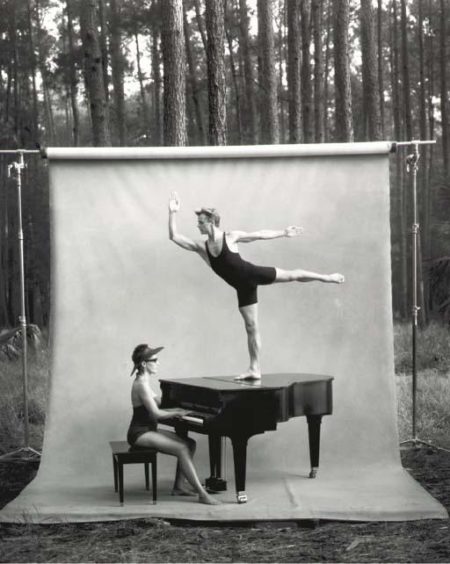 Mikhail Baryshnikov and Linda Dowdell, White Oak, Florida-1990 Mikhail Baryshnikov and Linda Dowdell, White Oak, Florida-1990