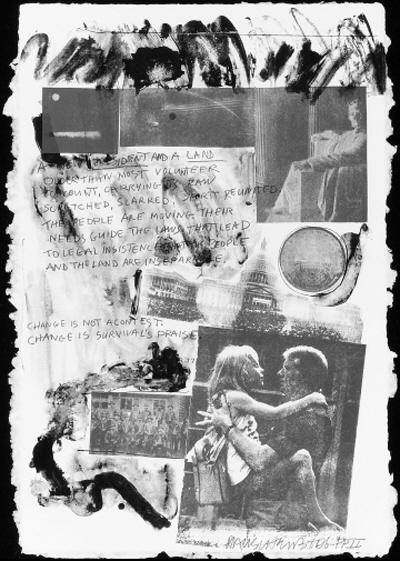 Robert Rauschenberg - Presidential Inauguration (From Inaugural Impressions)-1977 Robert Rauschenberg - Presidential Inauguration (From Inaugural Impressions)-1977