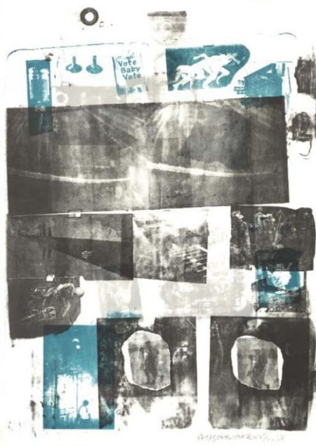 Robert Rauschenberg - Guardian-1968 Robert Rauschenberg - Guardian-1968