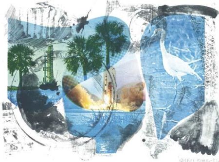 Robert Rauschenberg - Local Means (From Stoned Moon Series)-1970 Robert Rauschenberg - Local Means (From Stoned Moon Series)-1970