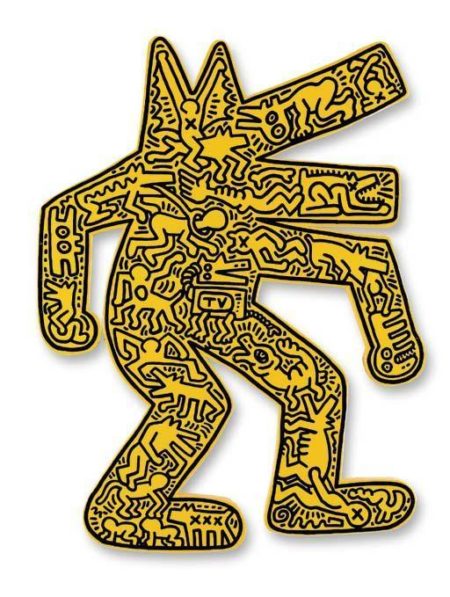 Keith Haring - Dog-1986 Keith Haring - Dog-1986