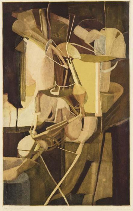 Mariee (The bride) (Schwartz 433; Ginestet and Pouillon E672) La Mariee Mise A Nu Par Ses Celibataires Meme (schwarz App.30) (1934)-1934 Mariee (The bride) (Schwartz 433; Ginestet and Pouillon E672) La Mariee Mise A Nu Par Ses Celibataires Meme (schwarz App.30) (1934)-1934