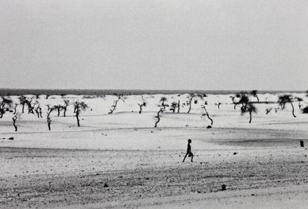 Site of the How Dried Lake Faguibine, Mali, Africa-1985 Site of the How Dried Lake Faguibine, Mali, Africa-1985