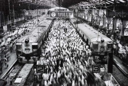 Church Gate Station, Western Railroad Line, Bombay, India-1995 Church Gate Station, Western Railroad Line, Bombay, India-1995