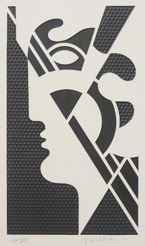 Modern Head #5, from Modern Head series-1970 Modern Head #5, from Modern Head series-1970