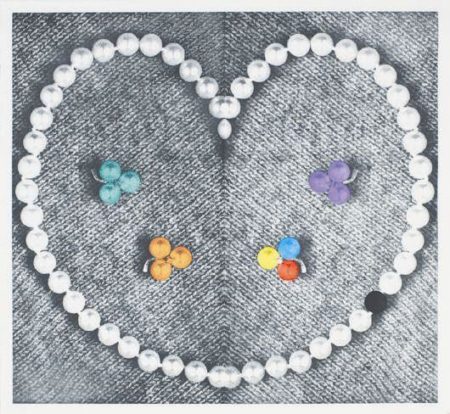 Heart with Pearls-1991 Heart with Pearls-1991