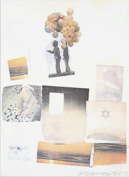 Robert Rauschenberg - Support-1973 Robert Rauschenberg - Support-1973