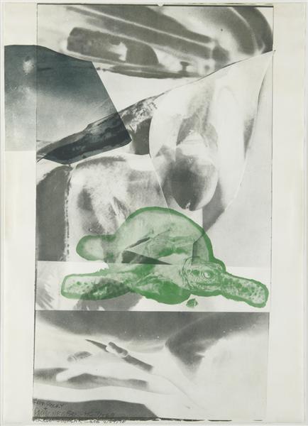 Robert Rauschenberg - Gulf-1969 Robert Rauschenberg - Gulf-1969
