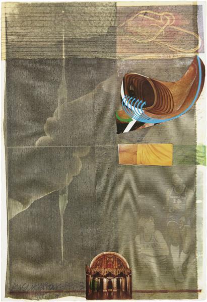 Robert Rauschenberg - Arcanum Suite: Arcanum X-1981 Robert Rauschenberg - Arcanum Suite: Arcanum X-1981