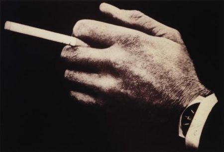 Untitled (Man's Hands With Cigarette And Watch)-1980 Untitled (Man's Hands With Cigarette And Watch)-1980