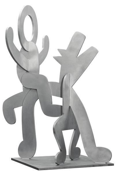 Keith Haring - Figure balancing on Dog-1989 Keith Haring - Figure balancing on Dog-1989