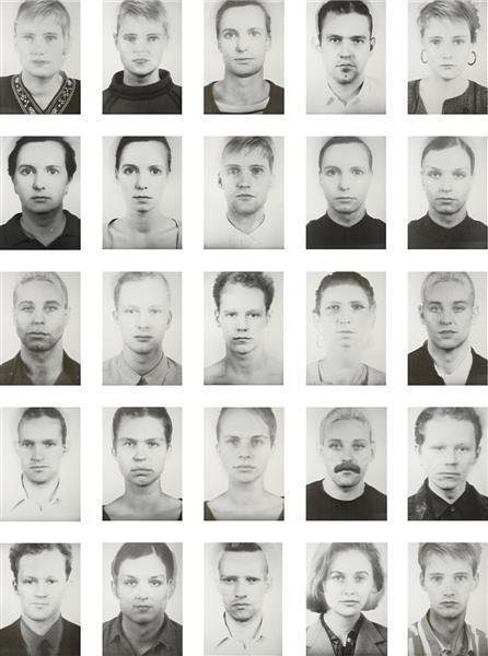 25 Works from the Anderes Portait Series-1995 25 Works from the Anderes Portait Series-1995