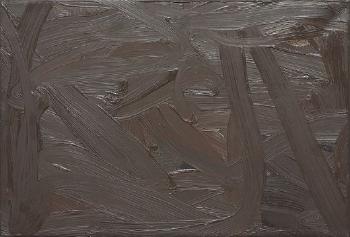 Vermalung (Braun) / Inpainting (Brown) / Ubermalung (Overpainting)-1972 Vermalung (Braun) / Inpainting (Brown) / Ubermalung (Overpainting)-1972