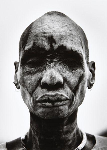 Dinka Man at Cattle Camp of Kei, Southern Sudan-2006 Dinka Man at Cattle Camp of Kei, Southern Sudan-2006