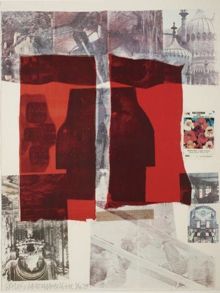 Robert Rauschenberg - Why You Can't Tell # 2 (From Suite Of Nine Prints)-1979 Robert Rauschenberg - Why You Can't Tell # 2 (From Suite Of Nine Prints)-1979