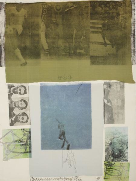 Robert Rauschenberg - Shoot From The Main Stem (From Suite Of Nine Prints)-1979 Robert Rauschenberg - Shoot From The Main Stem (From Suite Of Nine Prints)-1979