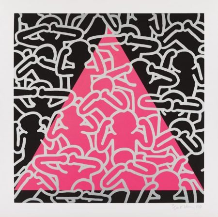 Keith Haring - Silence Equals Death-1989 Keith Haring - Silence Equals Death-1989