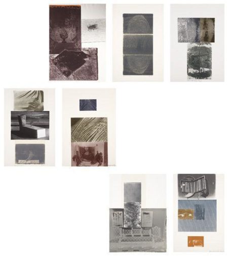 Robert Rauschenberg - The Razorback Bunch Series-1983 Robert Rauschenberg - The Razorback Bunch Series-1983