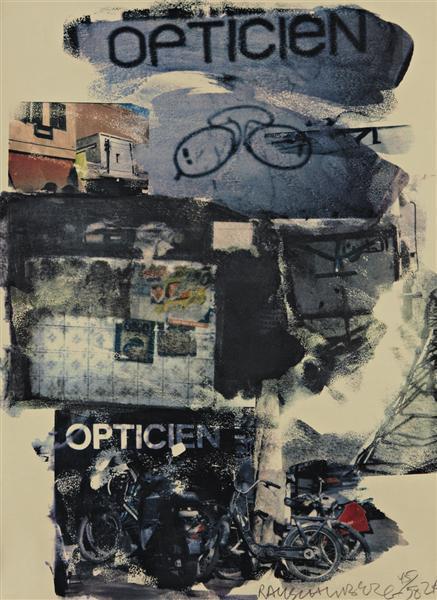 Robert Rauschenberg - Site (From Marrakitch Series)-2000 Robert Rauschenberg - Site (From Marrakitch Series)-2000