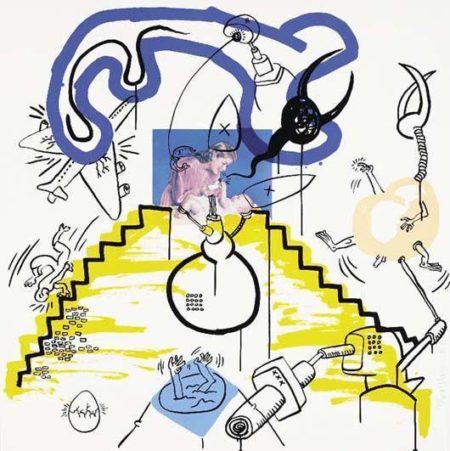Keith Haring - Apocalypse 3-1988 Keith Haring - Apocalypse 3-1988