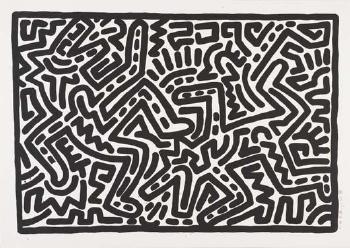 Keith Haring - Untitled-1982 Keith Haring - Untitled-1982