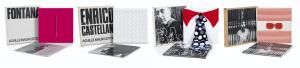 Enrico Castellani-Lucio Fontana-Enrico Baj-4 Multiples et Catalogues (Conceto Spaziale, Estroflesione, Lunettes pour une vision Autre, Cravatte)- Enrico Castellani-Lucio Fontana-Enrico Baj-4 Multiples et Catalogues (Conceto Spaziale, Estroflesione, Lunettes pour une vision Autre, Cravatte)-