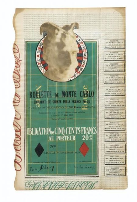 Monte Carlo bond (No. 27)-1924 Monte Carlo bond (No. 27)-1924