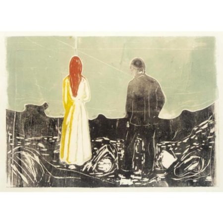 Two Human Beings, the Lonely Ones / Zwei Menschen, die Einsamen / Two people - The lonely ones-1917 Two Human Beings, the Lonely Ones / Zwei Menschen, die Einsamen / Two people - The lonely ones-1917