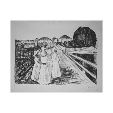 Auf der Brucke (On a Bridge)-1913 Auf der Brucke (On a Bridge)-1913