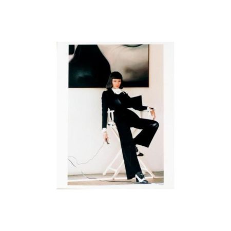Fashion Study. Model In Trouser Suit, 1970s-1975 Fashion Study. Model In Trouser Suit, 1970s-1975