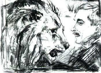 Der Lowenbandiger (The Lion Tamer)-1916 Der Lowenbandiger (The Lion Tamer)-1916