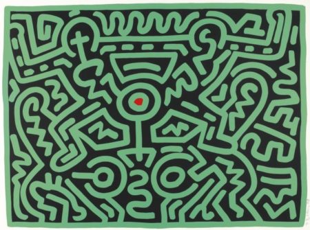 KeithHaring - Growing (L. Pp. 88-91)-1988 KeithHaring - Growing (L. Pp. 88-91)-1988