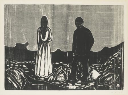 Two Human Beings, the Lonely Ones / Zwei Menschen, die Einsamen / Two people - The lonely ones-1899 Two Human Beings, the Lonely Ones / Zwei Menschen, die Einsamen / Two people - The lonely ones-1899