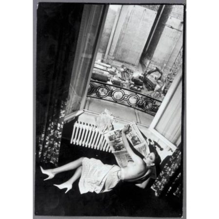 Hotel De Crillon (woman By Window), Paris (1979)-1979 Hotel De Crillon (woman By Window), Paris (1979)-1979