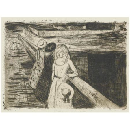 The Girls On The Bridge (Woll 232; Schiefler 200)-1903 The Girls On The Bridge (Woll 232; Schiefler 200)-1903