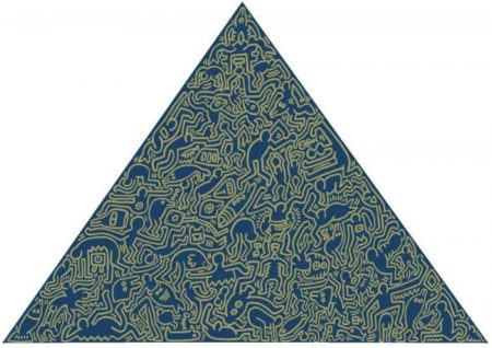 Keith Haring - Pyramid-1989 Keith Haring - Pyramid-1989