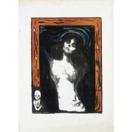 Madonna / Liebendes Weib / Loving woman / Woman making love (W. 39; Sch. 33)-1913 Madonna / Liebendes Weib / Loving woman / Woman making love (W. 39; Sch. 33)-1913