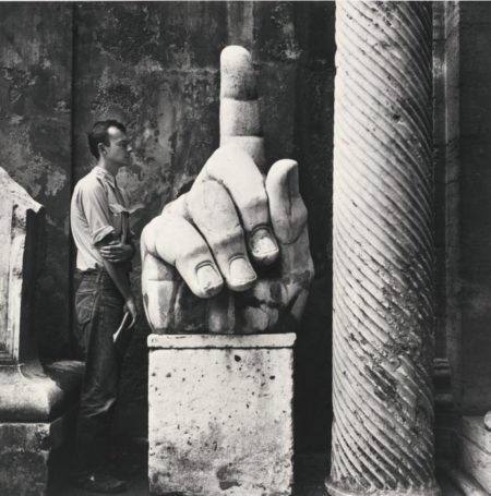 Robert Rauschenberg - Cy, Twombly + Relics, Rome, #5-1952 Robert Rauschenberg - Cy, Twombly + Relics, Rome, #5-1952