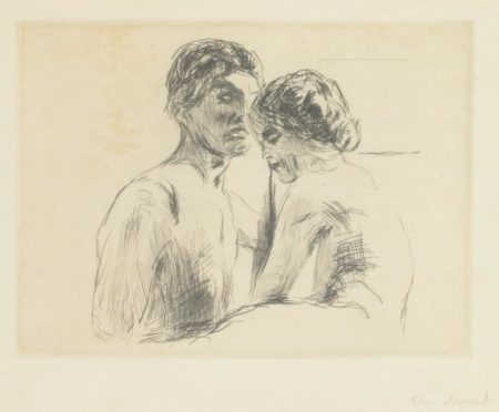Man and Woman (W. 480)-1914 Man and Woman (W. 480)-1914
