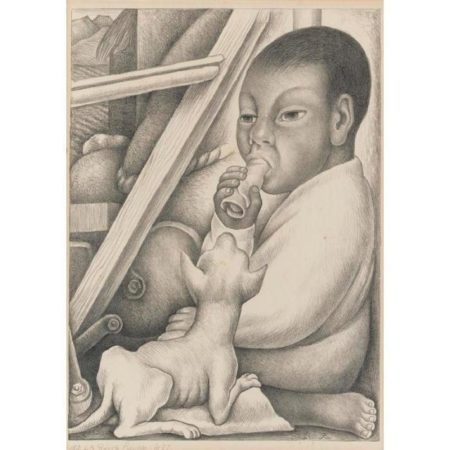 Boy and Dog-1932 Boy and Dog-1932