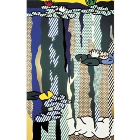 Water Lilies with Cloud-1992 Water Lilies with Cloud-1992