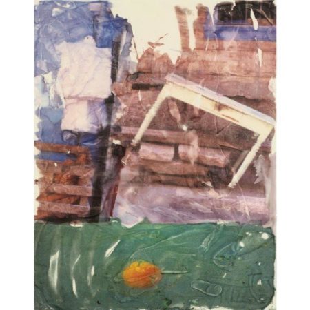 Robert Rauschenberg - Orange Float (Anagram)-1996 Robert Rauschenberg - Orange Float (Anagram)-1996