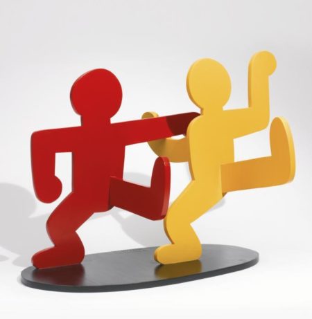 Keith Haring - Untitled (Two Dancing Figures)-1989 Keith Haring - Untitled (Two Dancing Figures)-1989
